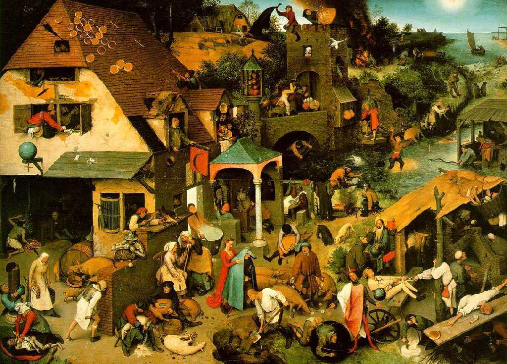 Netherlandish Proverbs, 1559